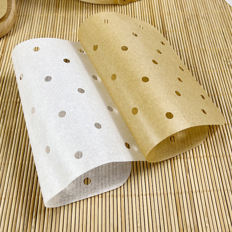 Kitchen parchment double sided silicone oil paper air fryer blotter accessory paper