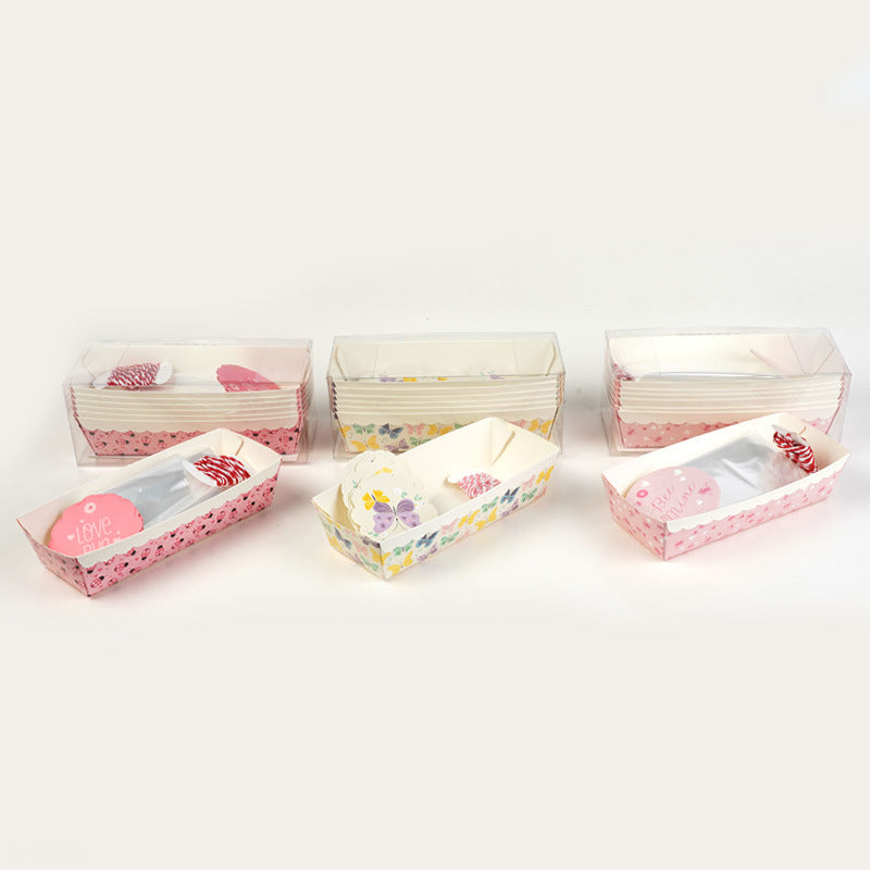 Bread plate Paper food boat box barbecue plate