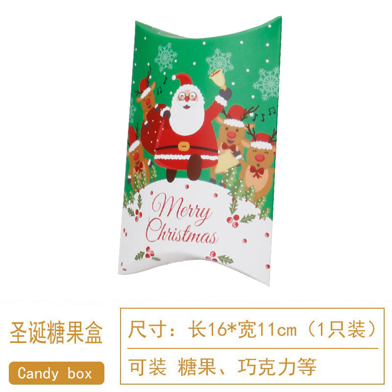 Christmas pillow box Candy chocolate box