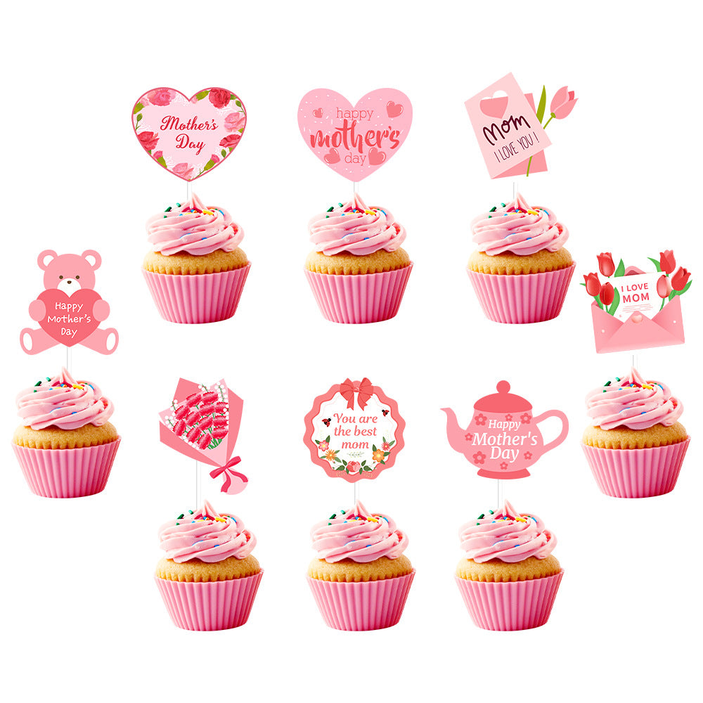 Mother's Day cake toppers party supplies