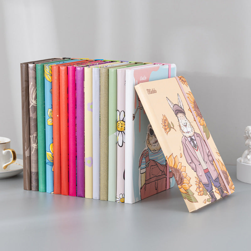 A5 Notebook Rabbit cartoon cute notepad Beautiful diary notebook