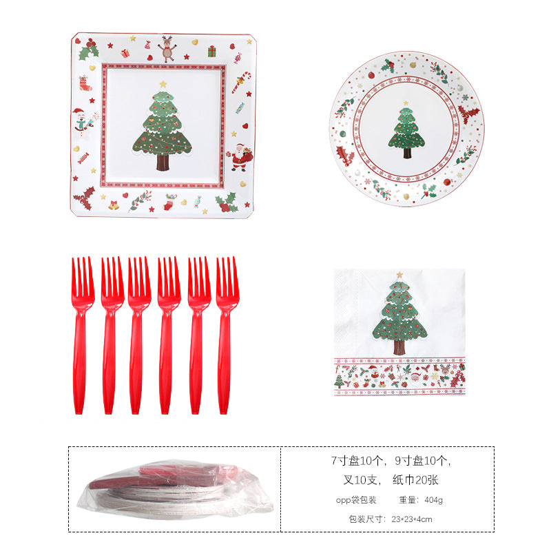 Christmas Decoration Party Theme Set