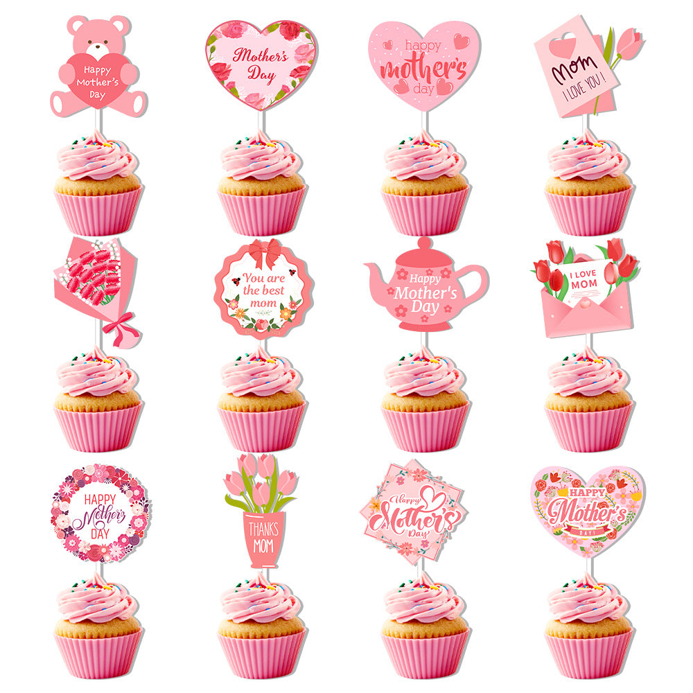 Mother's Day cake toppers party supplies