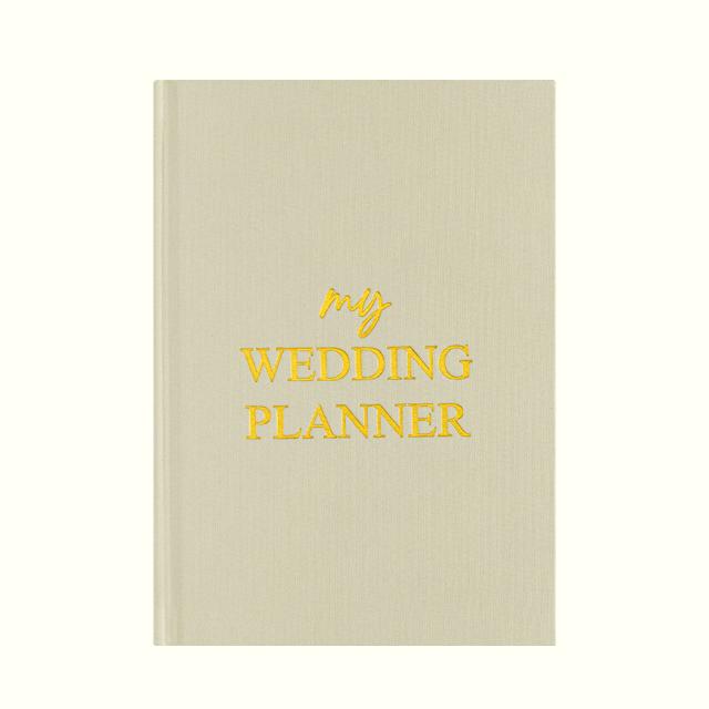 A5 Wedding planner notebook Record book Linen wedding planner book