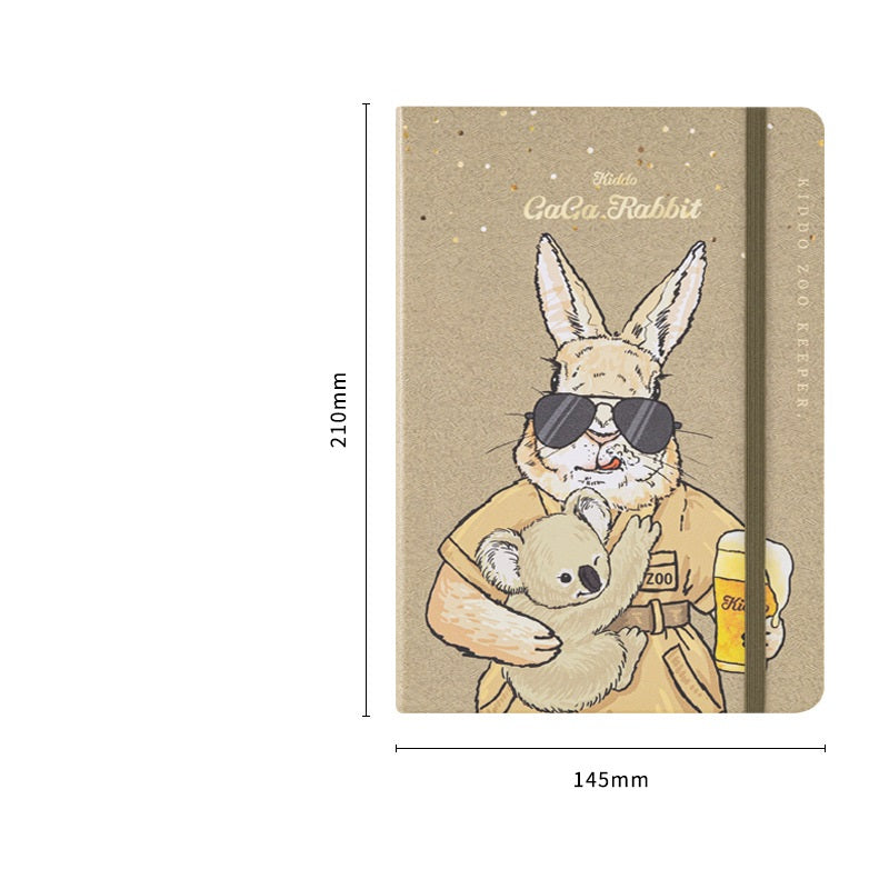 A5 Notebook Rabbit cartoon cute notepad Beautiful diary notebook